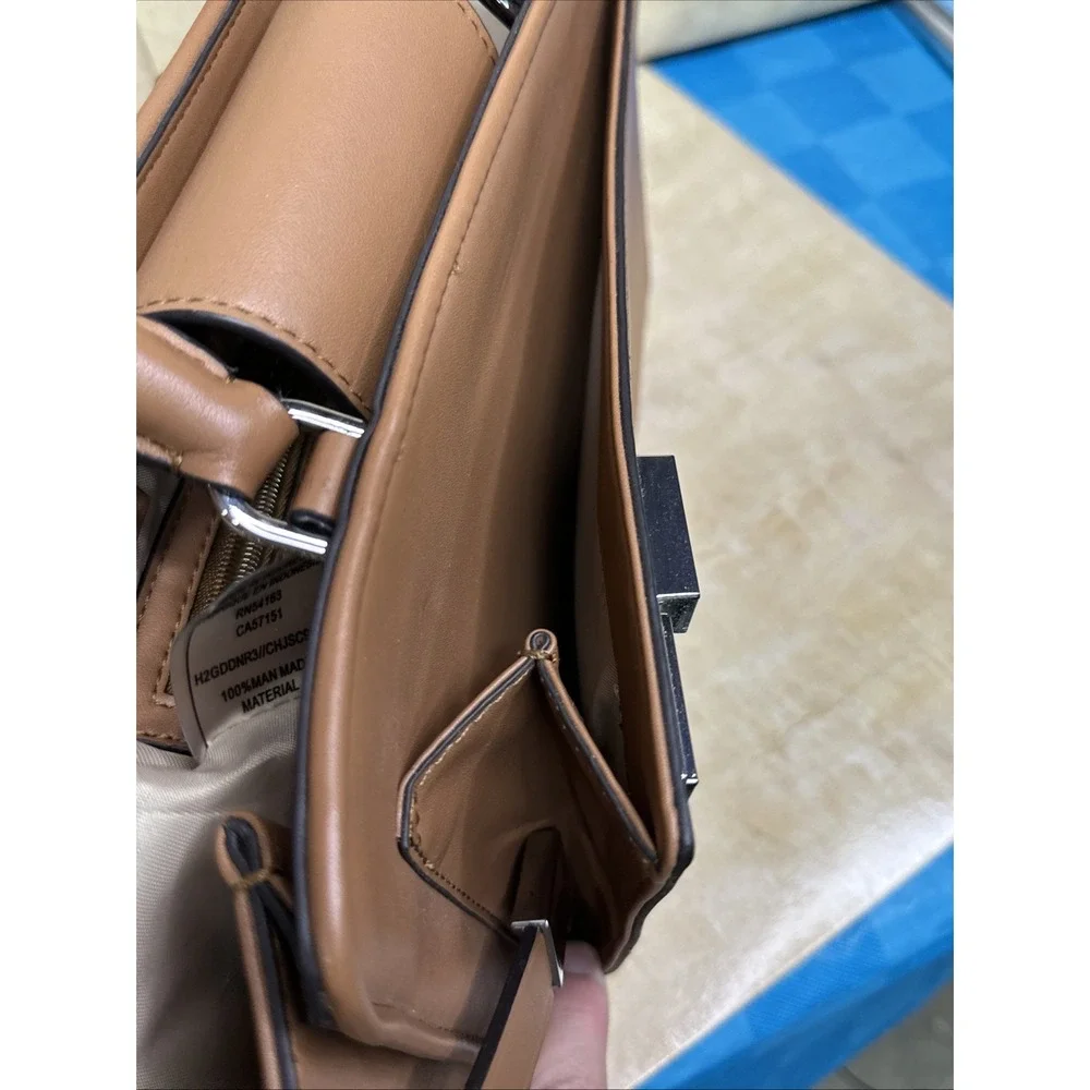 Calvin Klein Jade Tailored‎ Satchel Designer Woman's Handbag WOW!